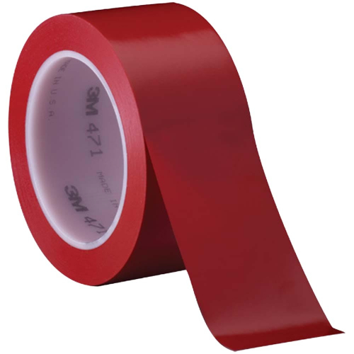 3M™ 471 VINYL TAPE, YELLOW, RED, BLUE, WHITE, GREEN SIZE: 2”X36YD